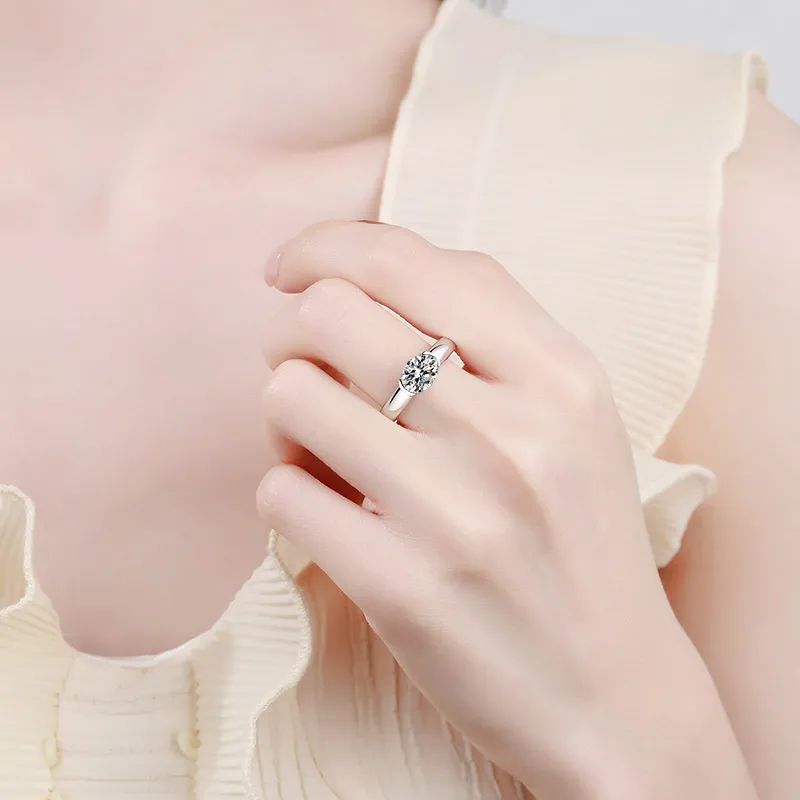 15 karat elmas nişan yüzüğü vvs oval çerçeve ayarlanacak alyans zarif vaat hediyesi kadınlar için 2208137232479