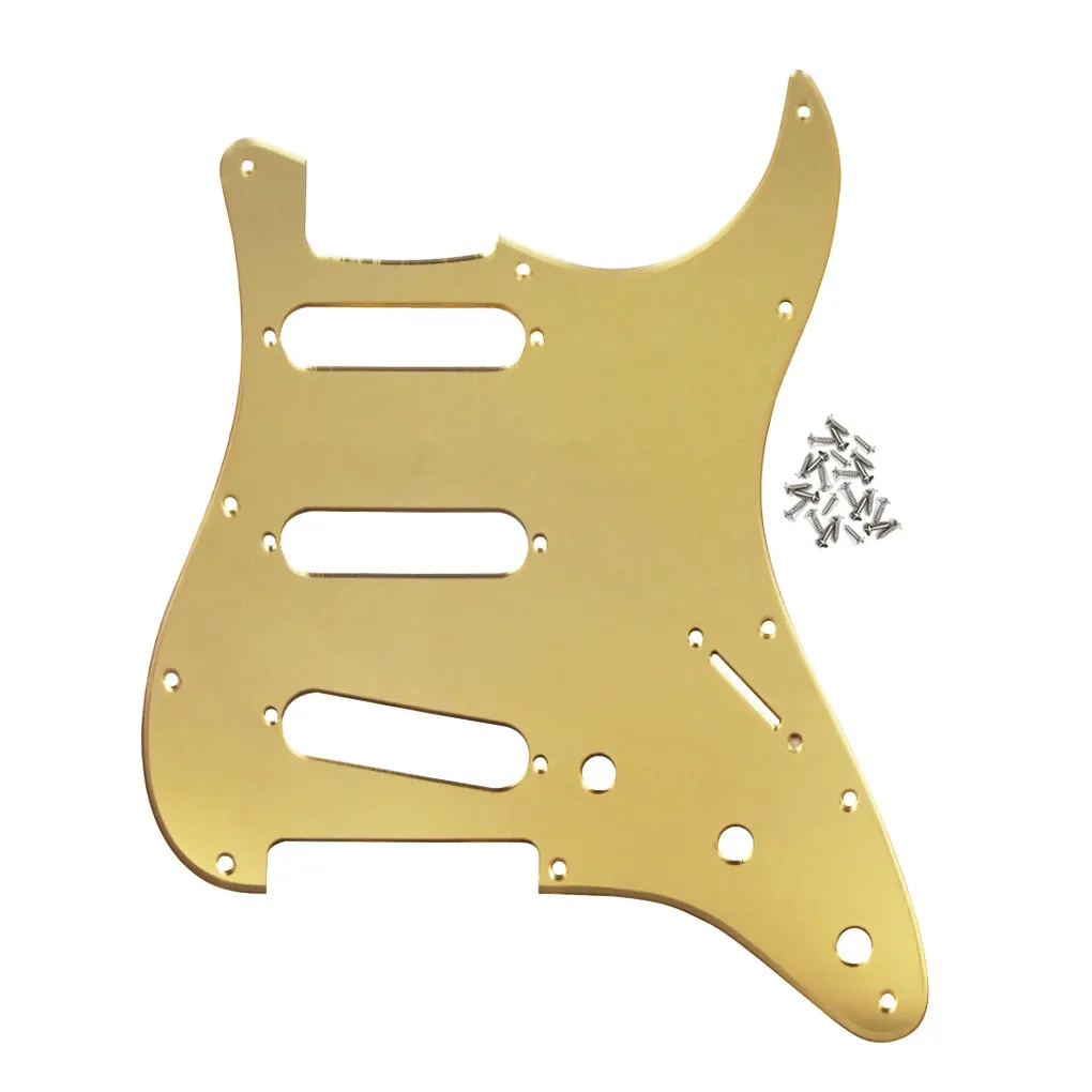 1 раковея SSS гитара SSS Pictar Plate Pickguard с монтажными винтами для электрических гитарных частей