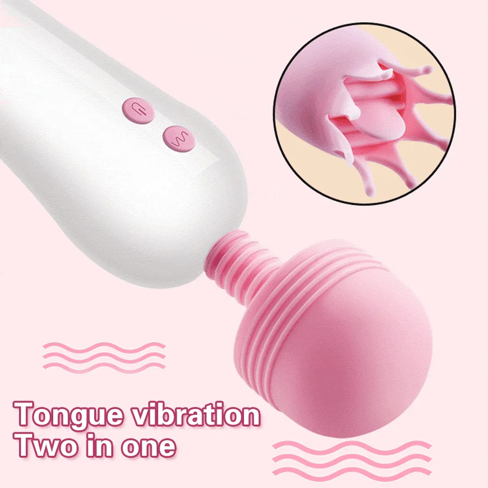12 Model Targe Licking Av Vibrator Masaż pochwy wibratory dla kobiet g stymulatora punktowe magiczna różdżka dla dorosłych seksowne zabawki