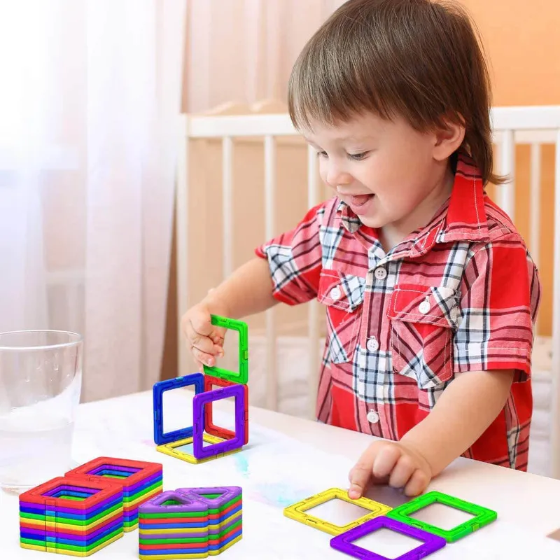 3D Magnetic Building Blocks Magnet Constructor Block Construction Set Toys for Kids Gifts Game Creativity Educational 220718