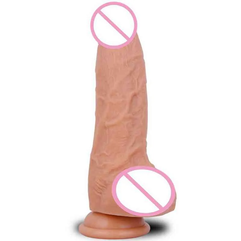 Nxy dildos anal leksaker moss simulering stort dubbel lager konstgjord penis inverterad modell vuxen onani intresse kvinnlig lesbisk homosexualitet 0324