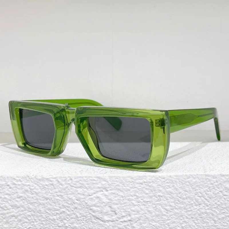 Runway-Sonnenbrille für Herren und Damen, SPR 24Y, Schwarz und Weiß, klassisch, konvex, stereoskopisch, dicker Rahmen, Sommerstil, lässig, Strandurlaub, A249S