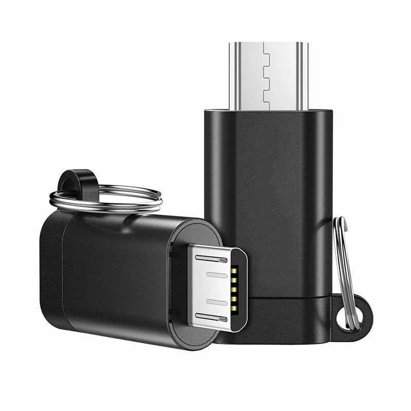 Adattatore USB tipo C convertitori da tipo C a micro USB femmina-maschio cavo dati caricabatterie Xiaomi Samsung adattatore USB C USB C