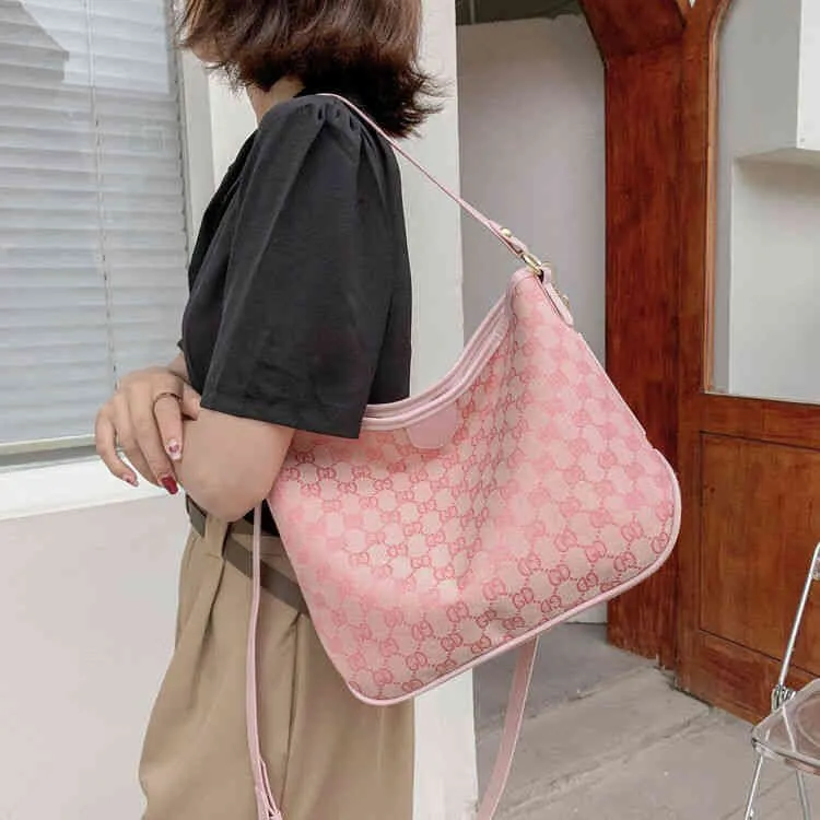 Borsa da donna sensazioni avanzate, nuova borsa versatile in tela d'aria, semplice borsa a tracolla di grande capacità