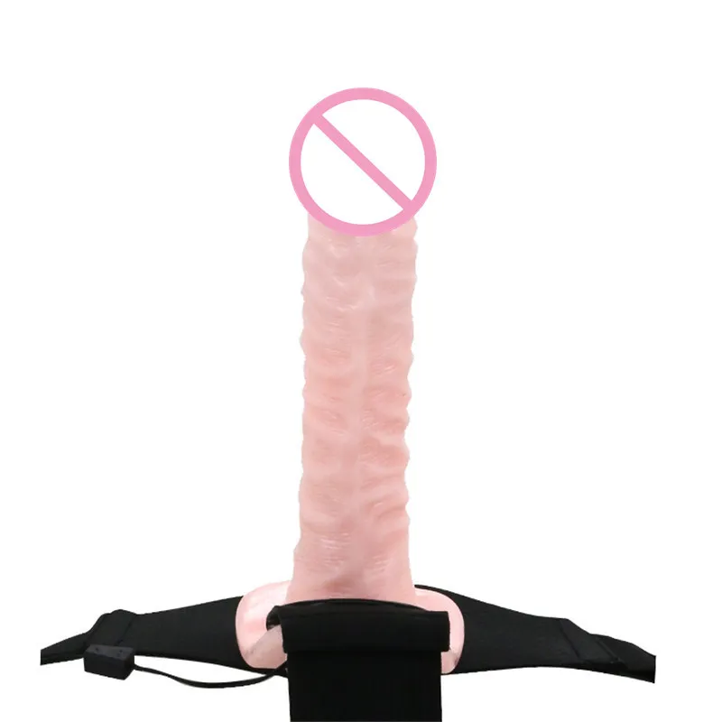 Penis duplo pênis realista vibrador strapon ultra elástico cinto de cinto de arnês em brinquedos sexy adultos para mulher lésbica
