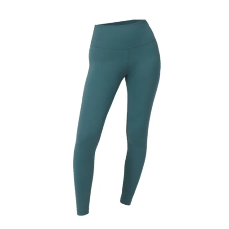 Lu-088 Scrunch de altura feminina Lu-088 Alta cintura nua sensação de leggings correndo ginásio de ginásio