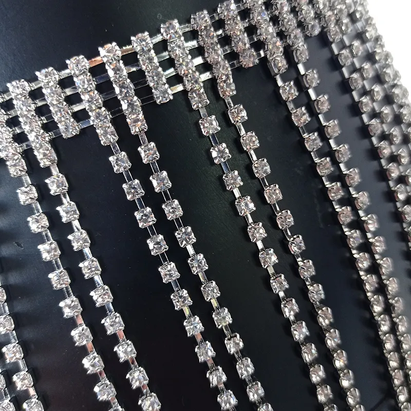 Glitter Długie Tassel Spódnice Złote Silver Crystal Diamonds Luźne Regulowane Seksowne Kobiety Summer Beach Bikini Mini Spódnica 220401