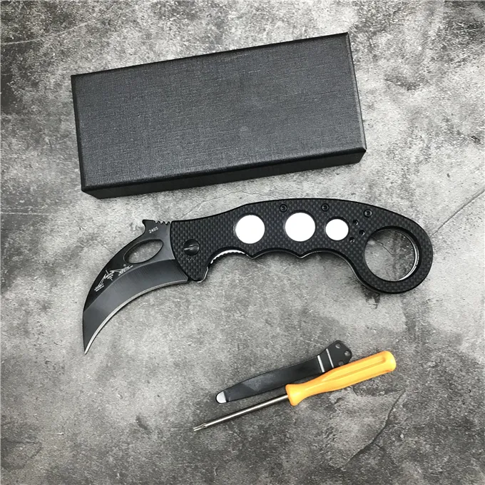 Emerson Karambit BT Floding Knife D2 Blade kamp dış mekan Taktik Taşıma EDC Bıçakları