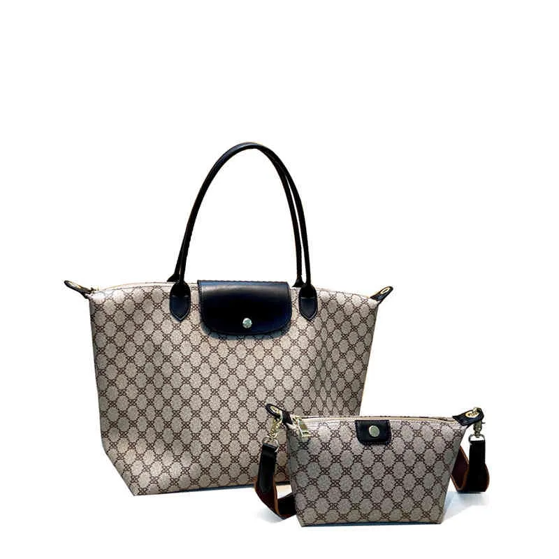 Purse Sale large capacity bag autumn and winter new women's fashion versatile portable shoulder trend Tote Bag