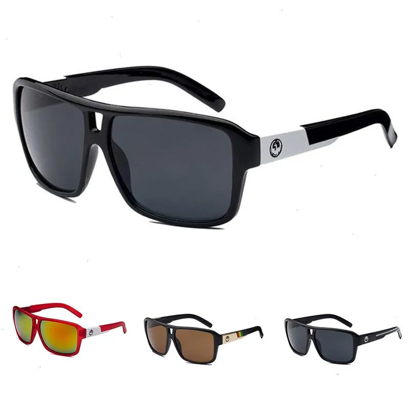 Design de marca Moda Retro Dragon Sunglasses para homens homens clássicos machos ao ar livre dirigindo viagens de pesca UV400 Sun Glasses275a