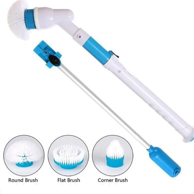 Turbo Scrub Electric Cleaning Brush Regolable Wireless Carica Wireless Carica Wireless Clean Cucina Strumenti di pulizia della cucina