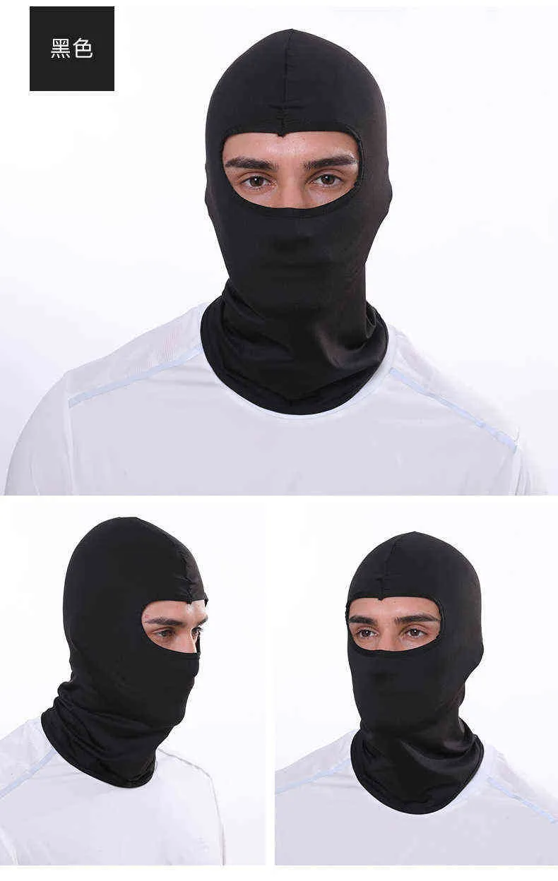 DIY Print Ski Face Mask Sun Shield Breattable Cycling Bandana Motorcykel Face Mask Full Cover Face Hat Balaclava Lycra Thin J220722