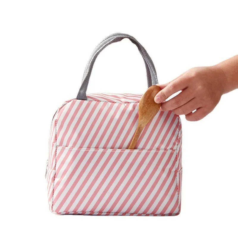 Thermal Insulated Bag Lunch Box Lunch Bags For Women Portable Fridge Bag Tote Cooler Handbags Kawaii Food Bag for Work