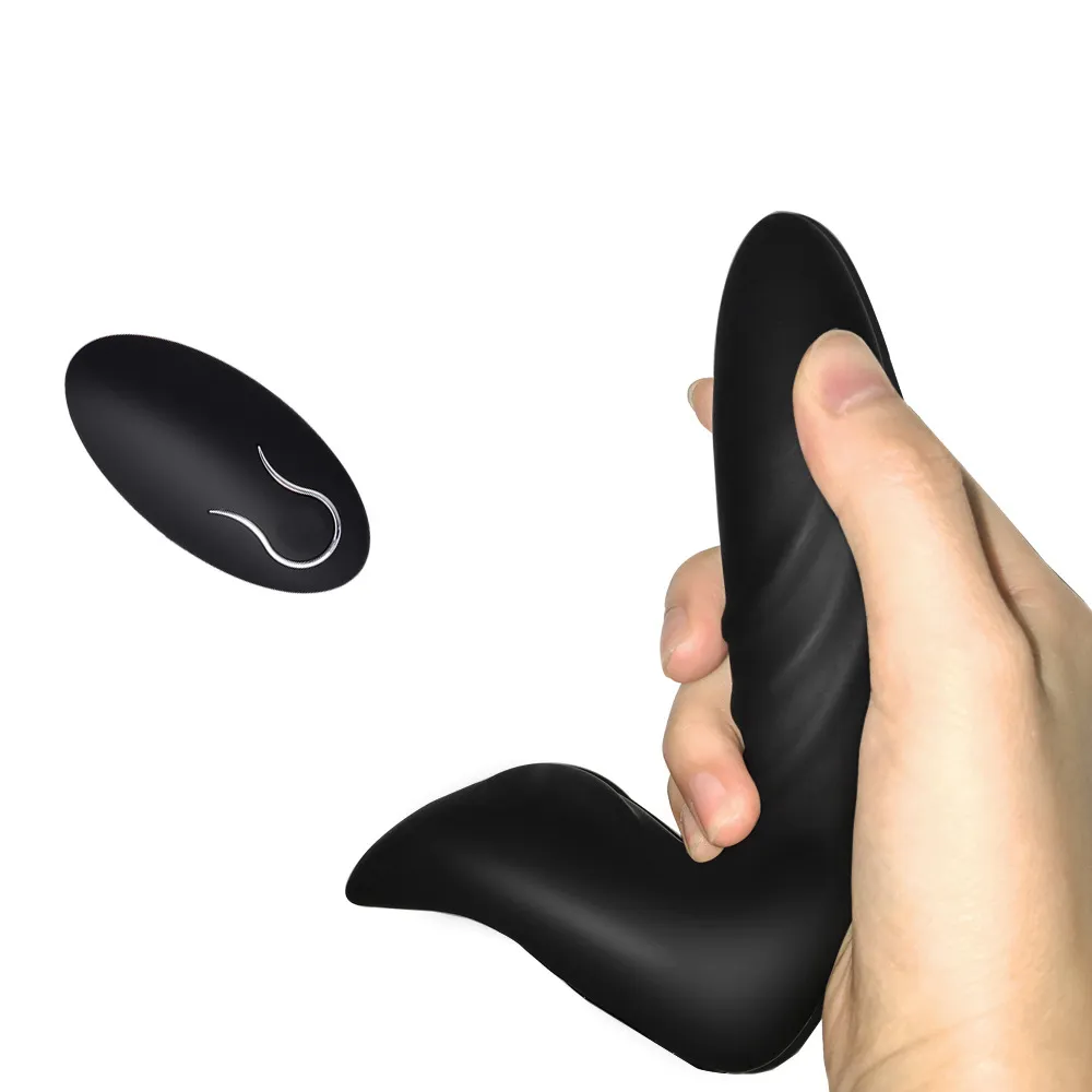 Anal vibrator för män leksaker vuxna 18 rumpa plug prostata massager stimulerar trådlös fjärrkontroll dildo manlig masturbator gay