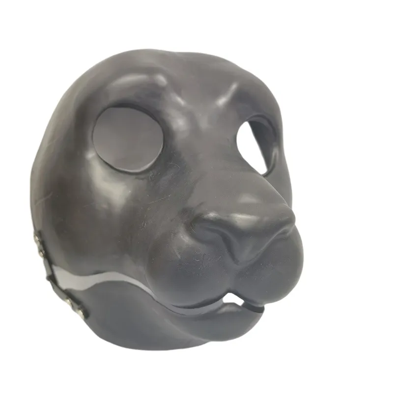 Animale fai -da -te in movimento in bianco maschera stampo stampo stampo stampo da pacchetto set di leoni cartoni animati crea la tua maschera di Halloween 220812