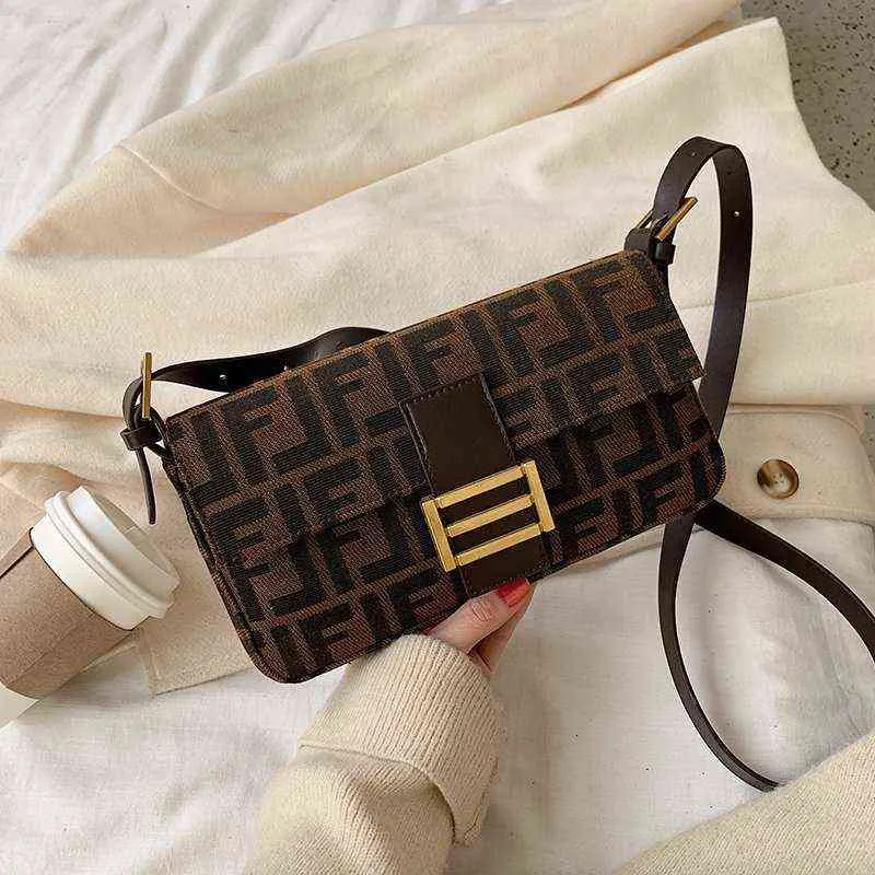 Handbag Bags Autumn and women's printed letter portable foreign style simple single Msenger Small Square factory wholale 70% off