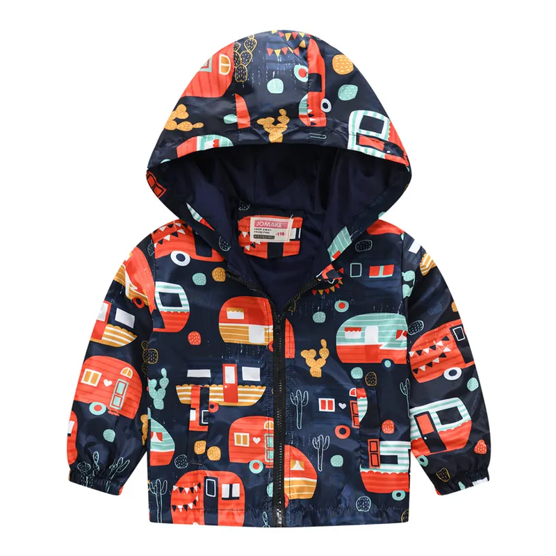 Sweats à capuche enfants vestes automne printemps vêtements d'extérieur pour enfant manteaux mignon D 220823