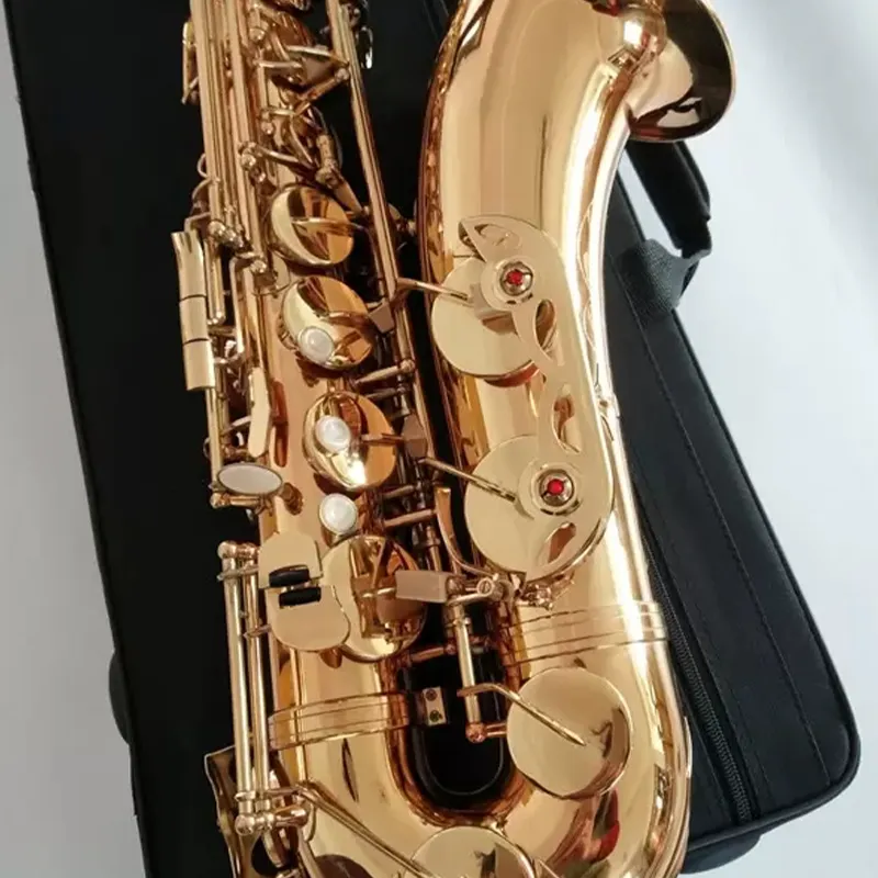 Estructura Original 902 saxofón tenor instrumento de juego profesional abajo B tono saxofón tenor Bb instrumento de viento de madera