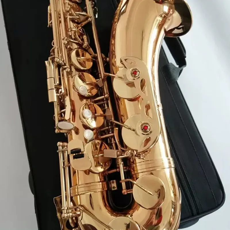 Originalstruktur 902 Tenor Saxofon Professionell Spela Instrument Down B Tone Tenor Saxofon BB Woodwind Instrument