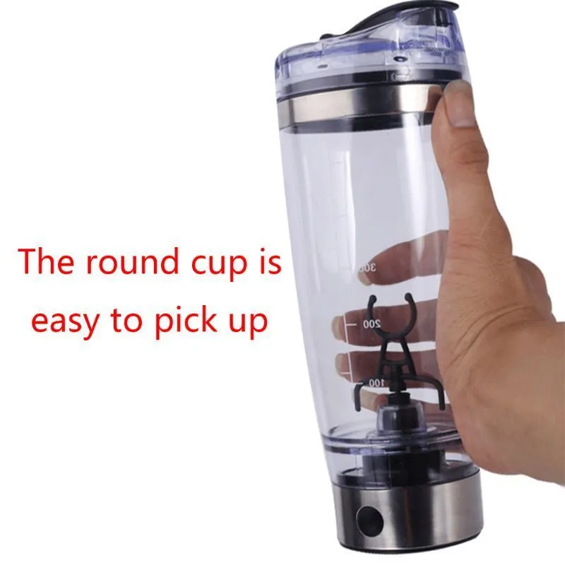 Travel Electric Protein Powder Mixing Cup Battery Automatic Shaker Bottle Mixer