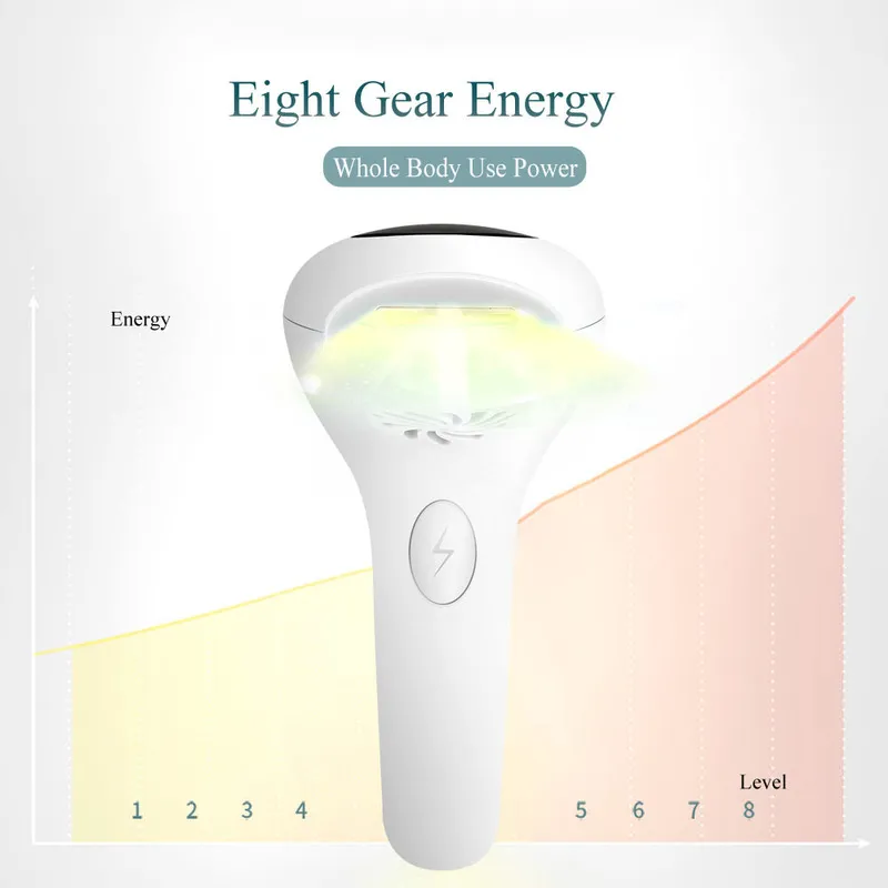 Professional laser body bikini hair removal IPL female epilator painless pulsed light women leg depilatory device tool 220323