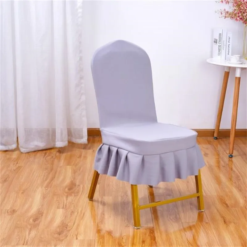 Ogólne użycie domu stały kolor all-inclusive anty-shoting Cover El krzesło elastyczne krzesło 220517