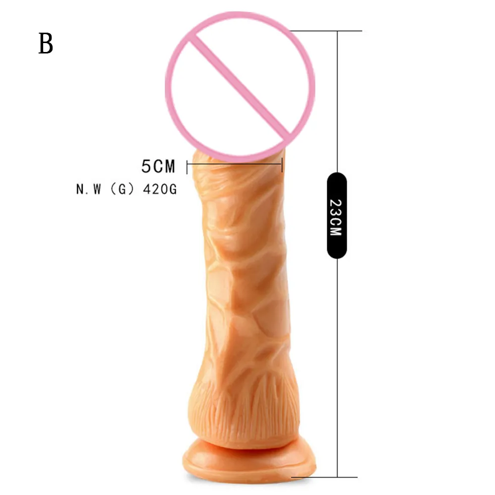 Vetiry enorma stora dildo kvinnliga masturbators vagina massager konstgjord penis anal plug med sucker vuxna sexiga leksaker för kvinnor