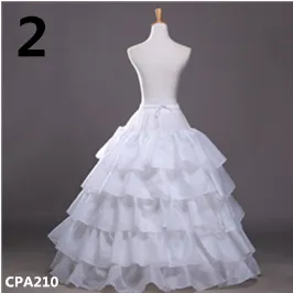 9 Style Whole 6 Hoops Bridal Wedding Petticoat Marriage Gauze Skirt Crinoline Underskirt Wedding Accessories Jupon sxjun106215457
