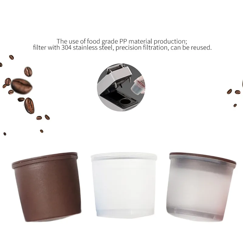 재사용 가능한 커피 필터 캡슐 리필 가능한 캡슐론 컵 illy iperespresso bar drinkware part 220509