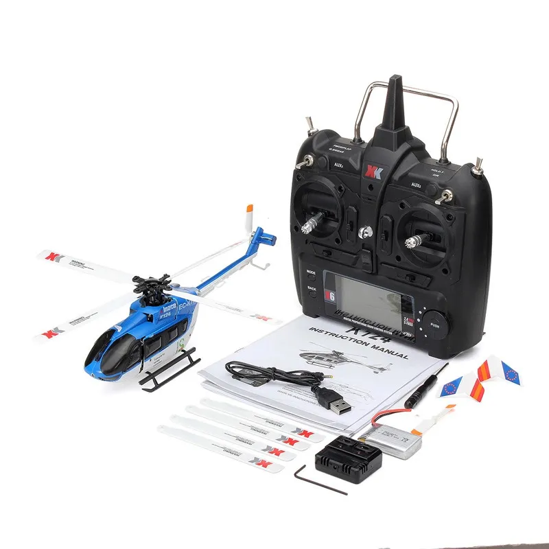 WLToys original XK K124 RC Drone 2 4G 6CH 3D 6G Modo de escova de pincel sem escova Helicóptero Remote Control Toys for Kids Gifts 220713