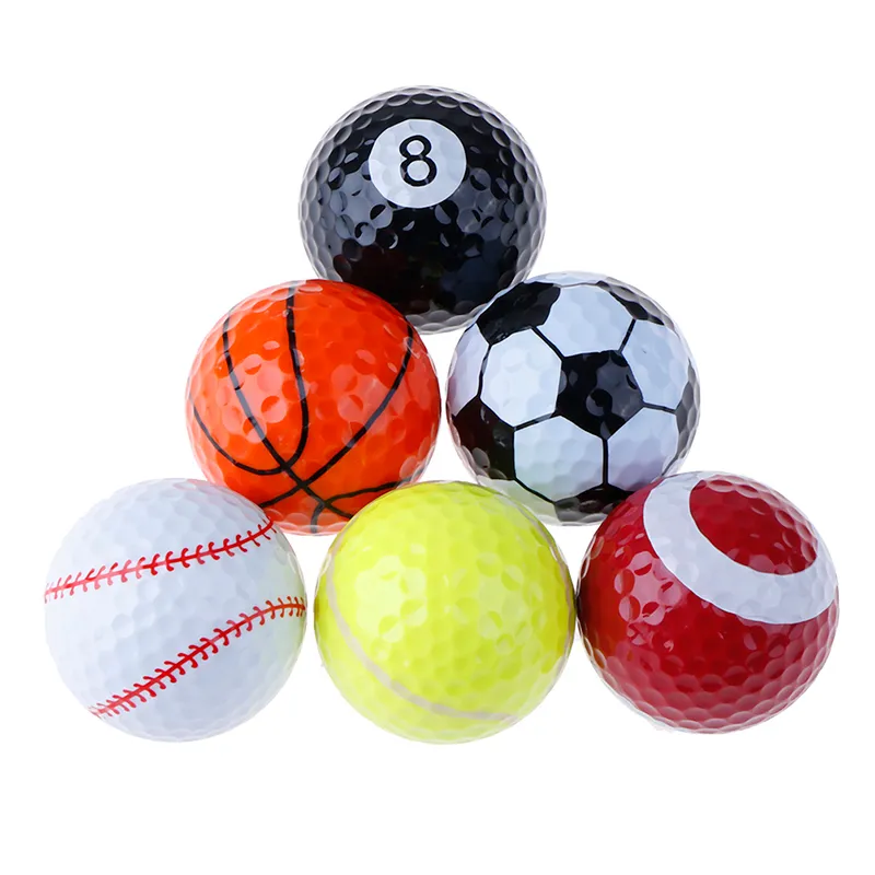 / bag Golf Balls Novelty Sports Practice balls Two layers gift