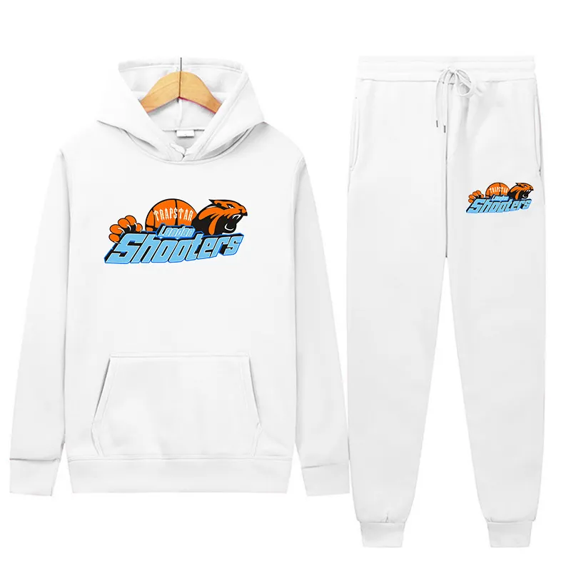 Eşofman Menwomen 16 renk sıcaklık 2 adet Set Gevşek kapüşonlu sweatshirtpants Suit Hoody Sportswear Hip Hop Çift Kıyafet 220815