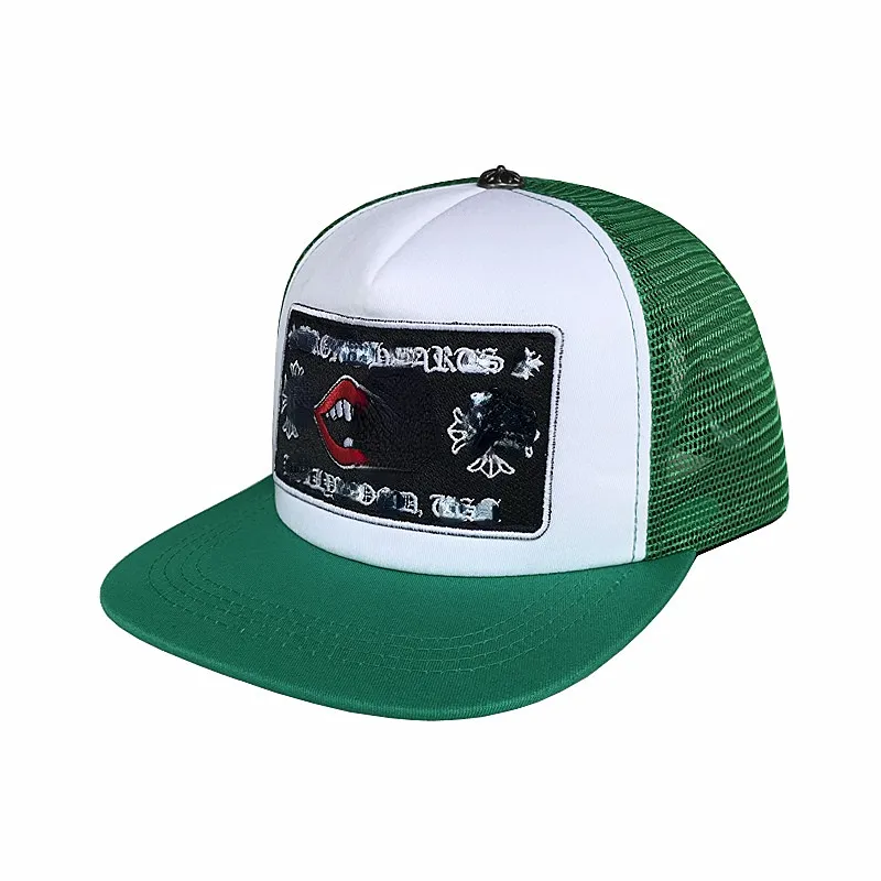 Casquette ondulée avec lettres brodées pour homme, casquette de mode, Hip Hop, visière de voyage, maille Punk, Baseball, Hats288F, dernières couleurs