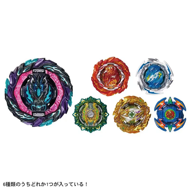 オリジナルのTakaras Tomy Beyblade Burst B 186 01 B198 01 B 196 B194ブースターVol 26パッケージおもちゃ2206202191297