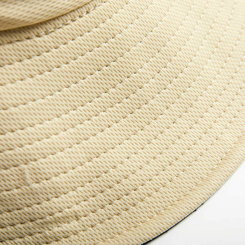 Unisex Verão Anti-UV Dobrável Dobrável Brim Sun Chapéu Para Mulheres Ao Ar Livre Dupla Face Beach Bucket S Meninas Casuais Bob Panamá