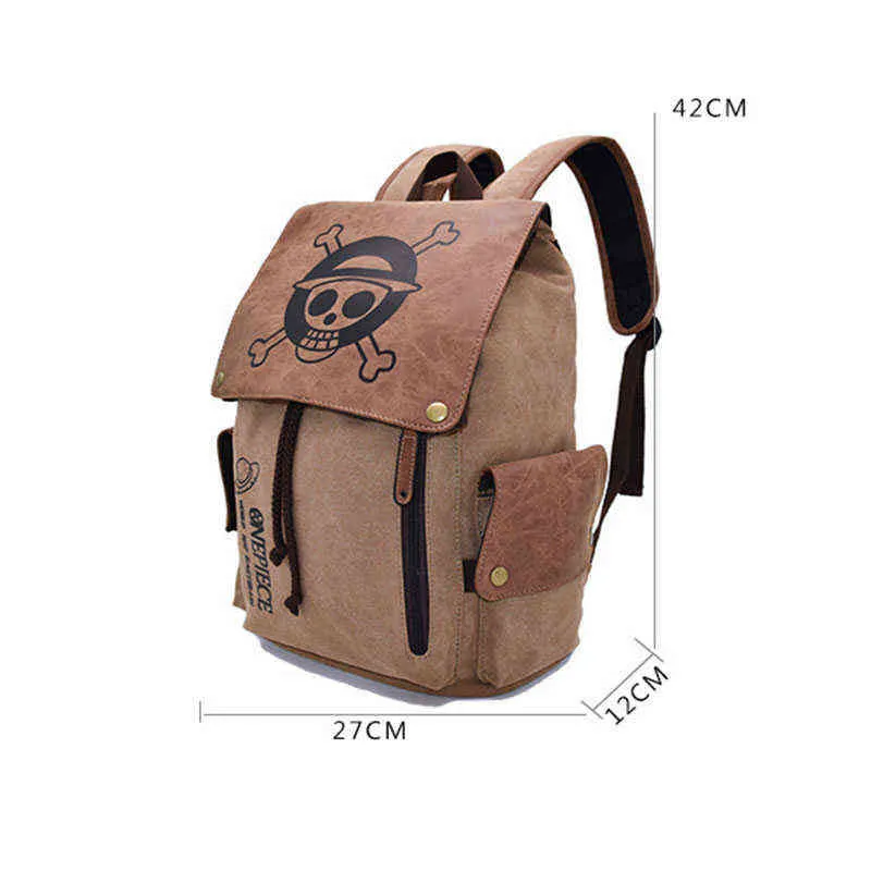 Anime mochila mochilas de viagem luffy uma peça cosplay eren saco dos desenhos animados lona ao ar livre adolescentes mochila ombros sacos