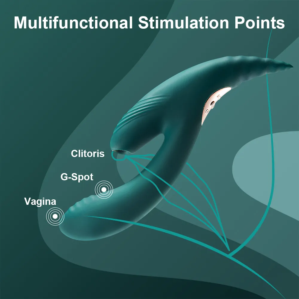 女性のセクシーなおもちゃクリトリス吸引ディルドバイブレーターのための強力な膣マッサージGスポットバイブレータークリトール刺激装置