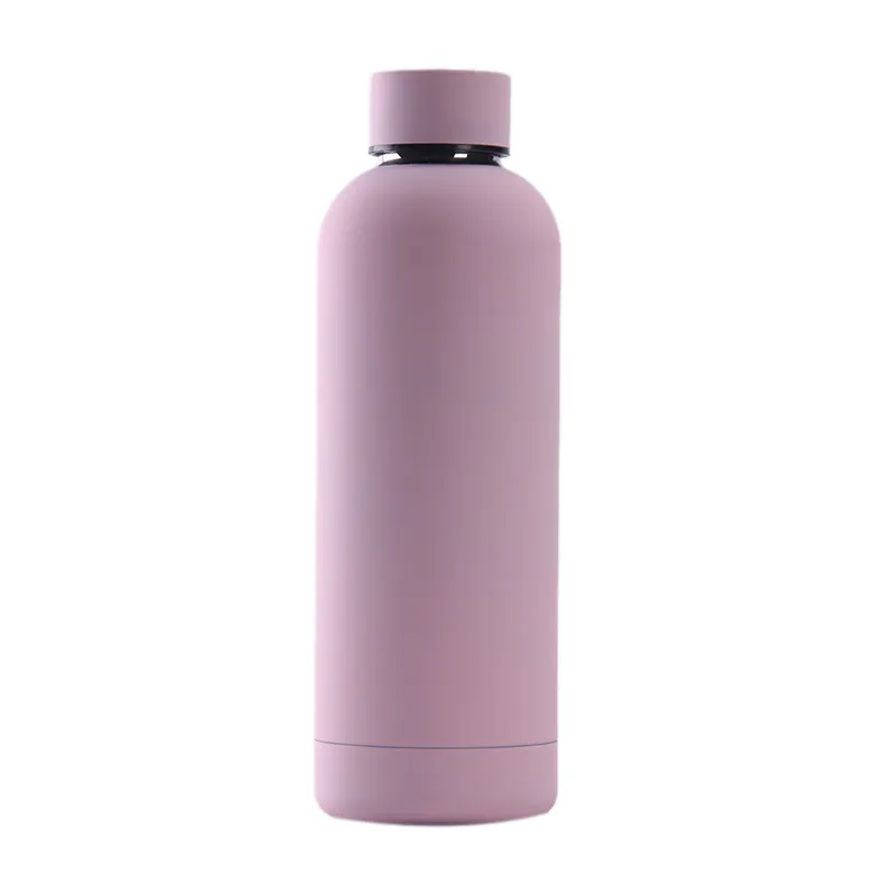 Name Customization Vacuum Flask Stainless Steel Portable Thermos Outdoor Sports Water Big Belly Drink Bottle 220706