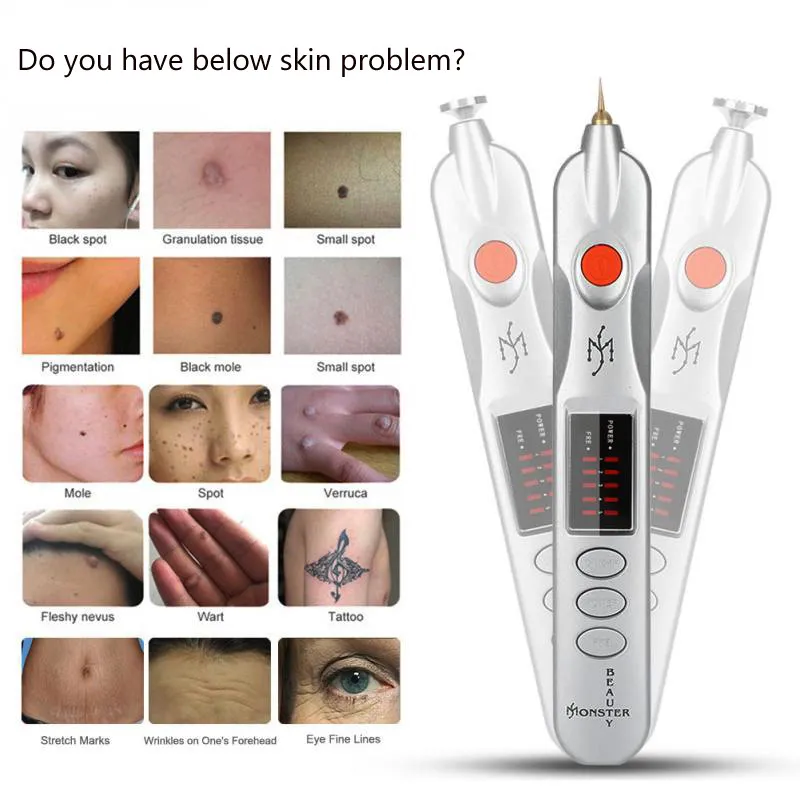 MICRO PLEXR PLASMA PENE EYElid Lift sproeten Acne Skin Tag Dark Spot Remover Face Tattoo Removal Machine Picosecond Therapy Perfect9715587