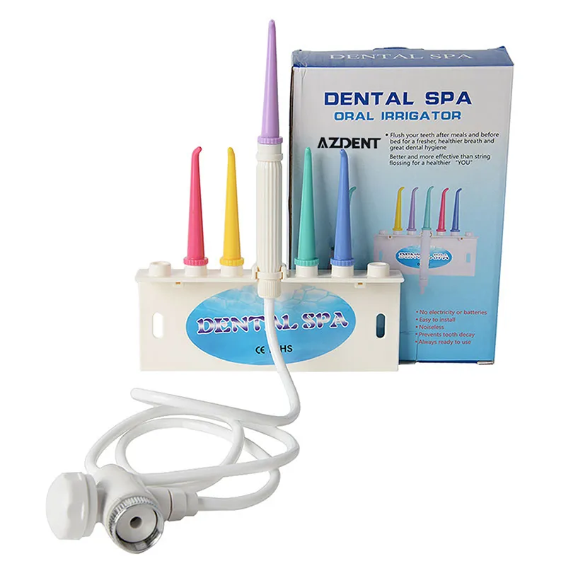 AZDENT Top SPA Dental Flosser Munddusche Wasserhahn Wasserstrahl Zahnseide Zahnreiniger Ersatzdüsenspitzen für orale Zahnaufhellung 220727