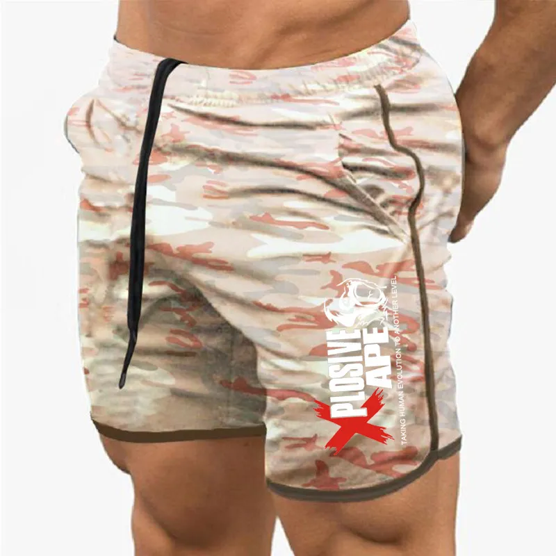 Summer Running Shorts Men Sports Jogging Fitness Quick Dry s Gym Sport gyms Short Pants men 220715