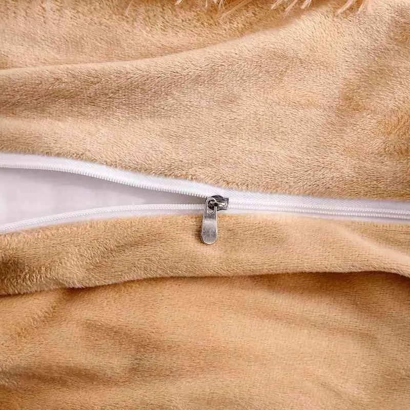 ふわふわの掛け布団カバーベッドセットフェイクファーファジー羽毛布団豪華なウルトラソフト豪華なシャギー3ピース