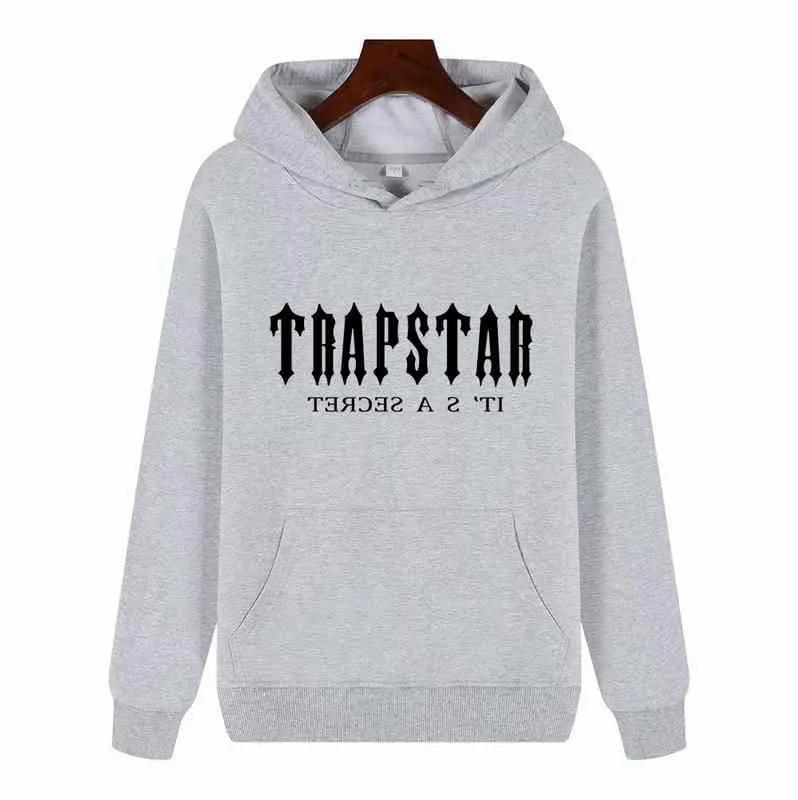 Sweat à capuche de marque pour hommes, sweat-shirt de haute qualité, Trapstar lettre imprimée, en coton, veste décontractée, nouvelle collection automne hiver, offre spéciale