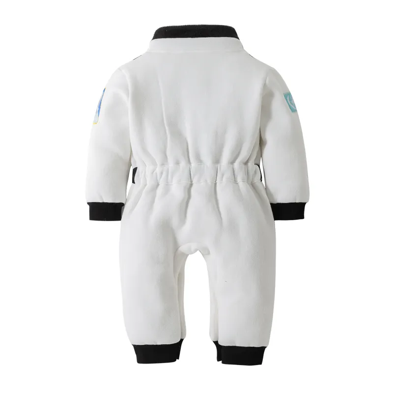 Baby Space Astronaut Costume Fall Winter Clothes for Toddler Boy Girl Romper Halloween Anime Cosplay Outfit 9 12 18 24 36 Months 220525