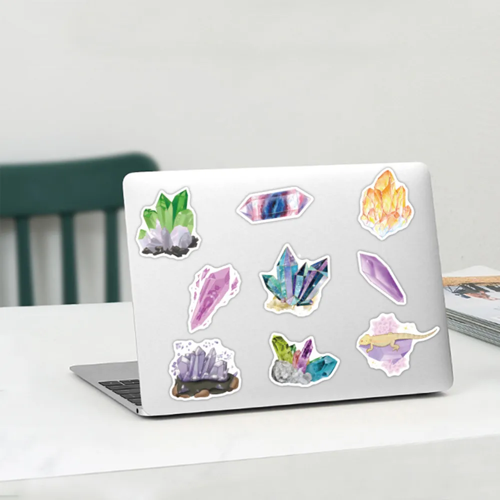 Vattentät 10/30 / 50st Cute Cartoon Crystal Graffiti Stickers Estetiska Dekaler Kids Toy Dagbok Scrapbook Laptop Telefon Kylskåp DIY Sticker Bilklistermärke