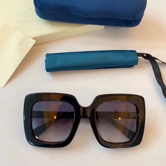 Óculos de sol feminino para mulheres homens óculos de sol 0327 0328 estilo de moda protege os olhos lente uv400 qualidade superior com case298q