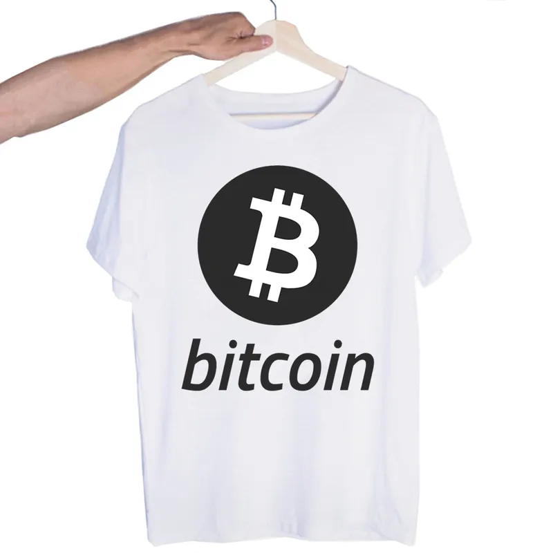 Bitcoin Original Graphic Tshirts Funny Bitcoin Miners Print Tee Summer Fashion Casual Women Men Tshirt Anpassade produkter 220609