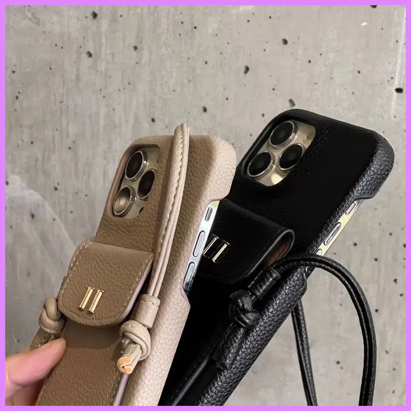 Damesmode telefoonhoesje ontwerper voor iPhone hoesjes nieuwe ketting handtas hoesje kaartvak voor iPhone 7 8 plus X Xs Xr 11 12 13 Pro Max3515767