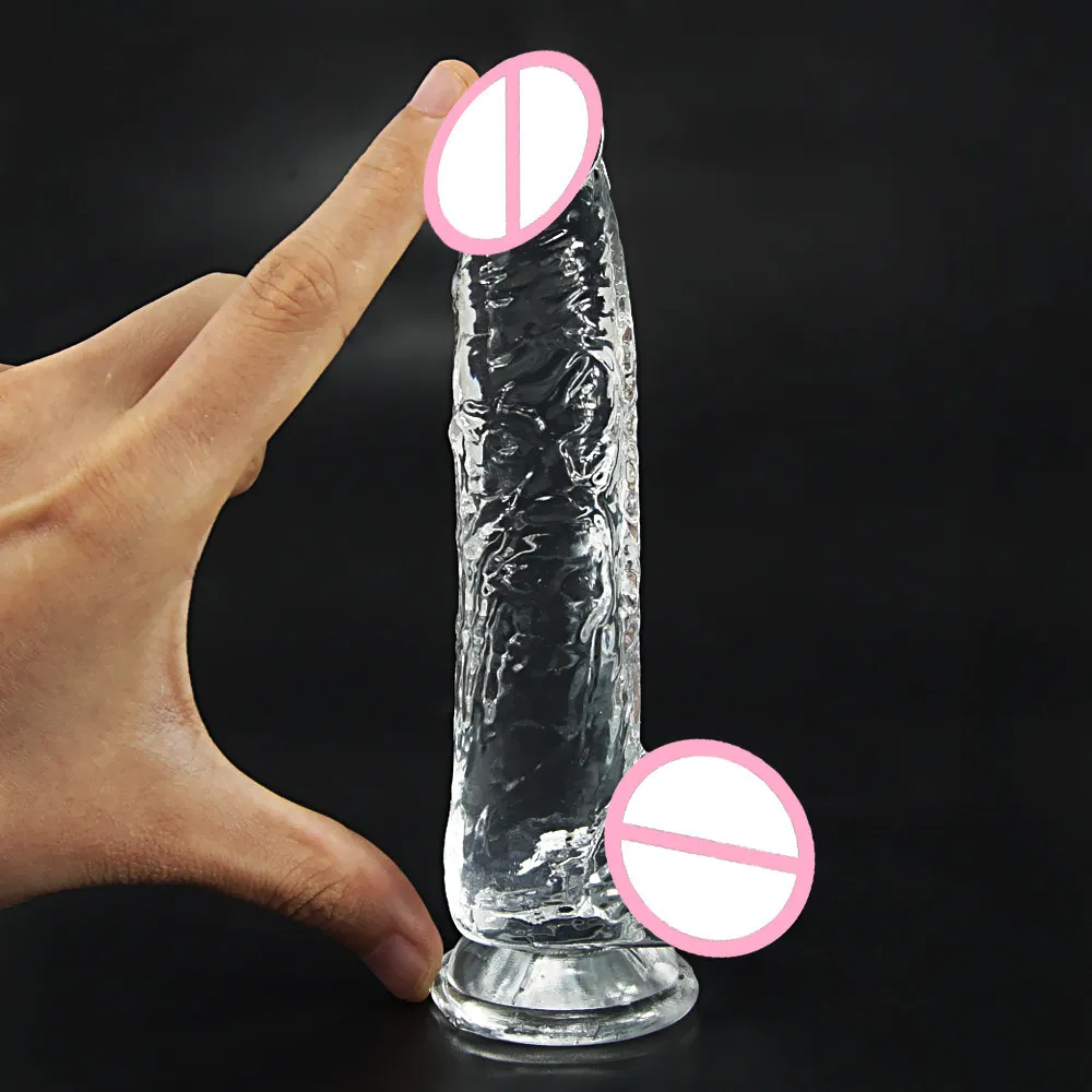 Crystal Jelly Dildo Realistische s voor Vrouwen Masturbatie kleine dildo zuignap Kut Anale Plug Lesbische Volwassen sexy Toys5039180