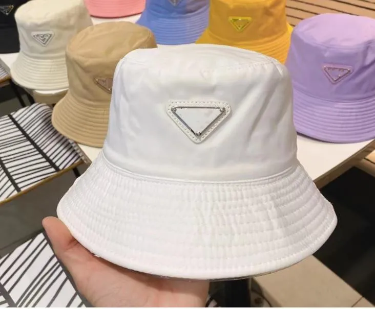 Designer nylon hink hatt för kvinnor mode damer höst sommar metall sol hattar nya vårfiskare mössor droppfartyg blwjp276z